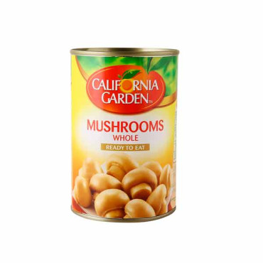 CALIFORNIA GARDEN MUSHROOMS WHOLE 425GM 