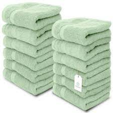 FACE TOWEL PACK OF 12 PCS