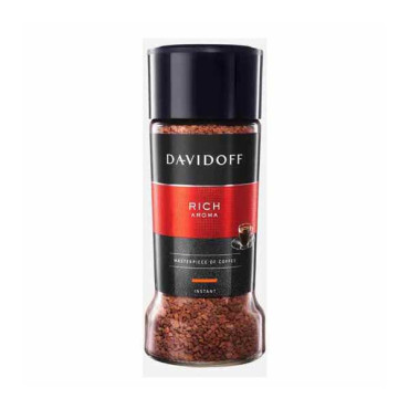 DAVIDOFF INSTANT COFFEE RICH AROMA 100GM 
