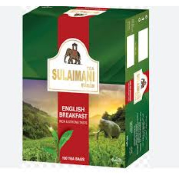 SULAIMANI ENGLISH BREAKFAST TEA BAG 100S