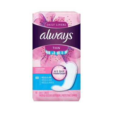 ALWAYS LINERS C&P REG.VP 60@1KD