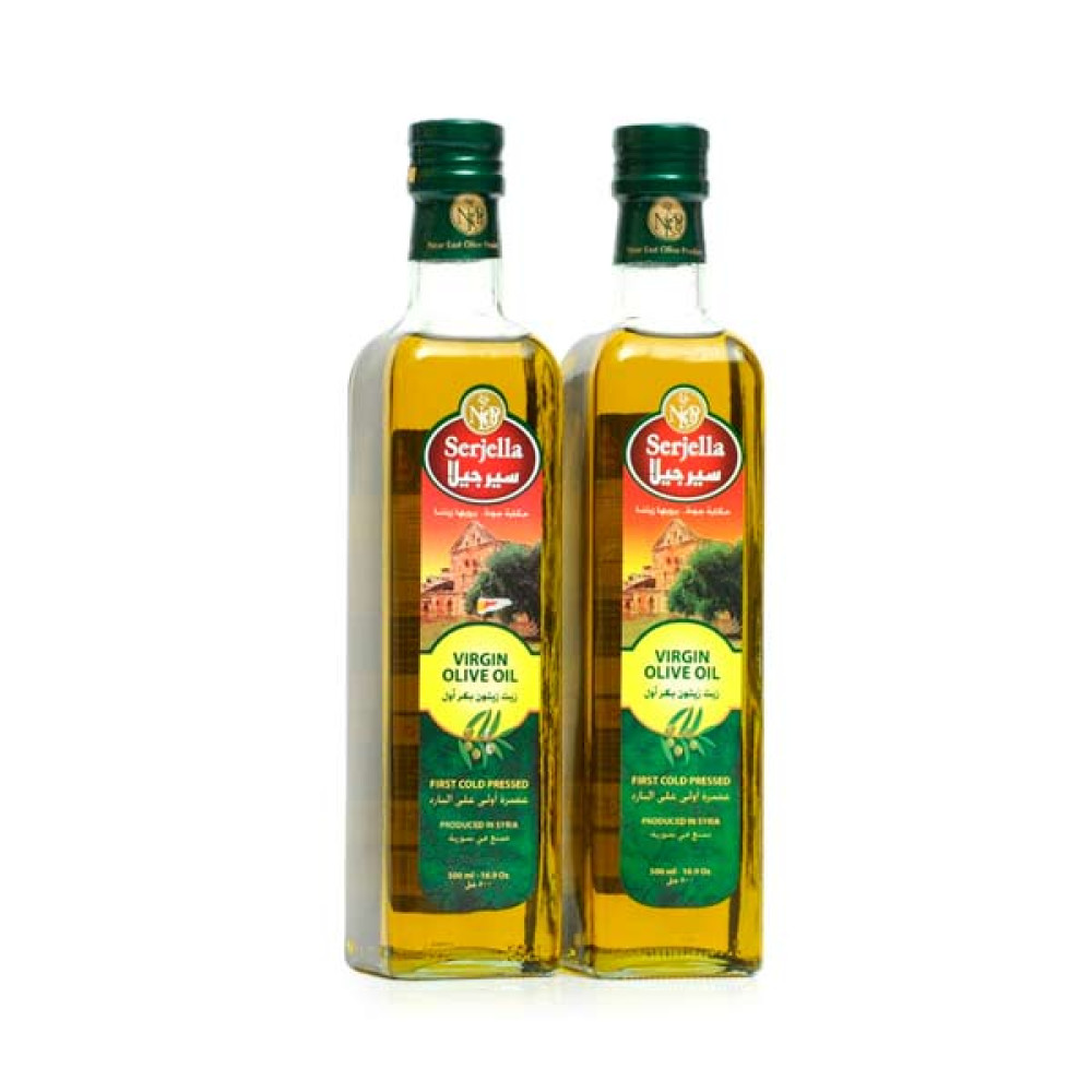 SERJELLA VIRGIN OLIVE OIL 2 X 500ML 