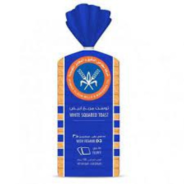 KFM WHITE SQUARE TOAST WITH VITAMIN D 450GM