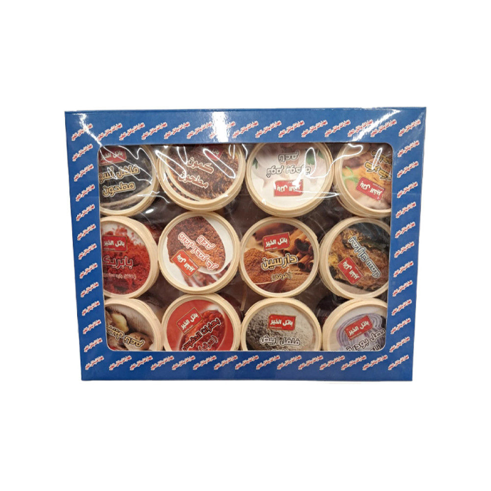 BATEL AL-KHAIR MIXED BOX SPICES 12 X 150GM