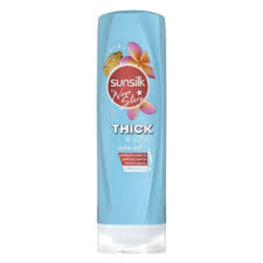 SUNSILK COND THICK&LONG 350ML