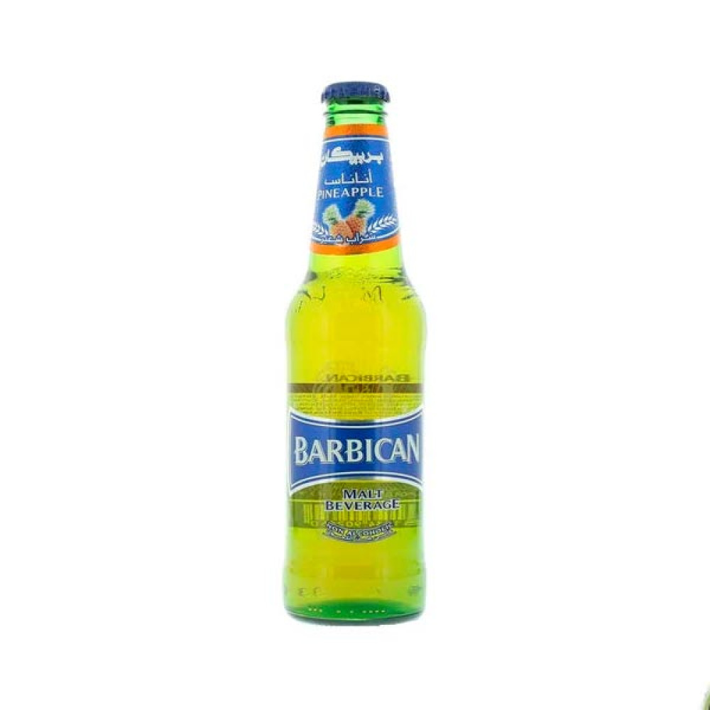 BARBICAN MALT BEVERAGE PINEAPPLE 330ML 
