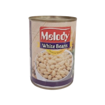 MELODY WHITE BEANS 400GM