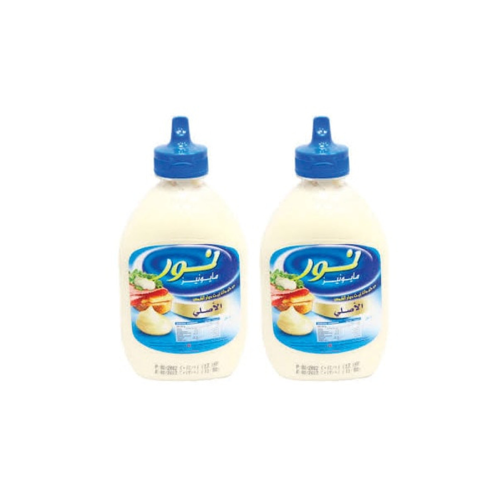 NOOR MAYONNAISE ORIGINAL 2 X 500GM 
