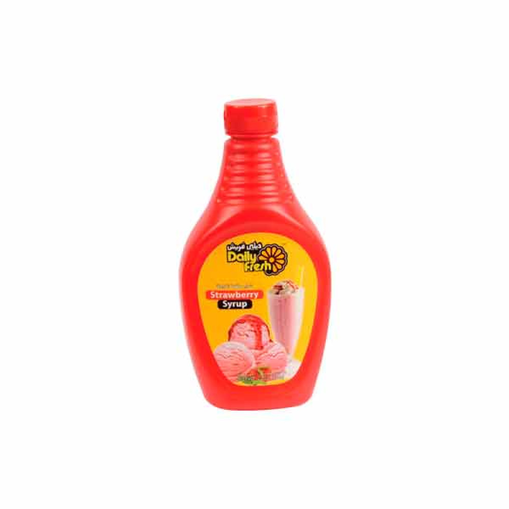 DAILY FRESH STRAWBERRY SYRUP 22OZ 