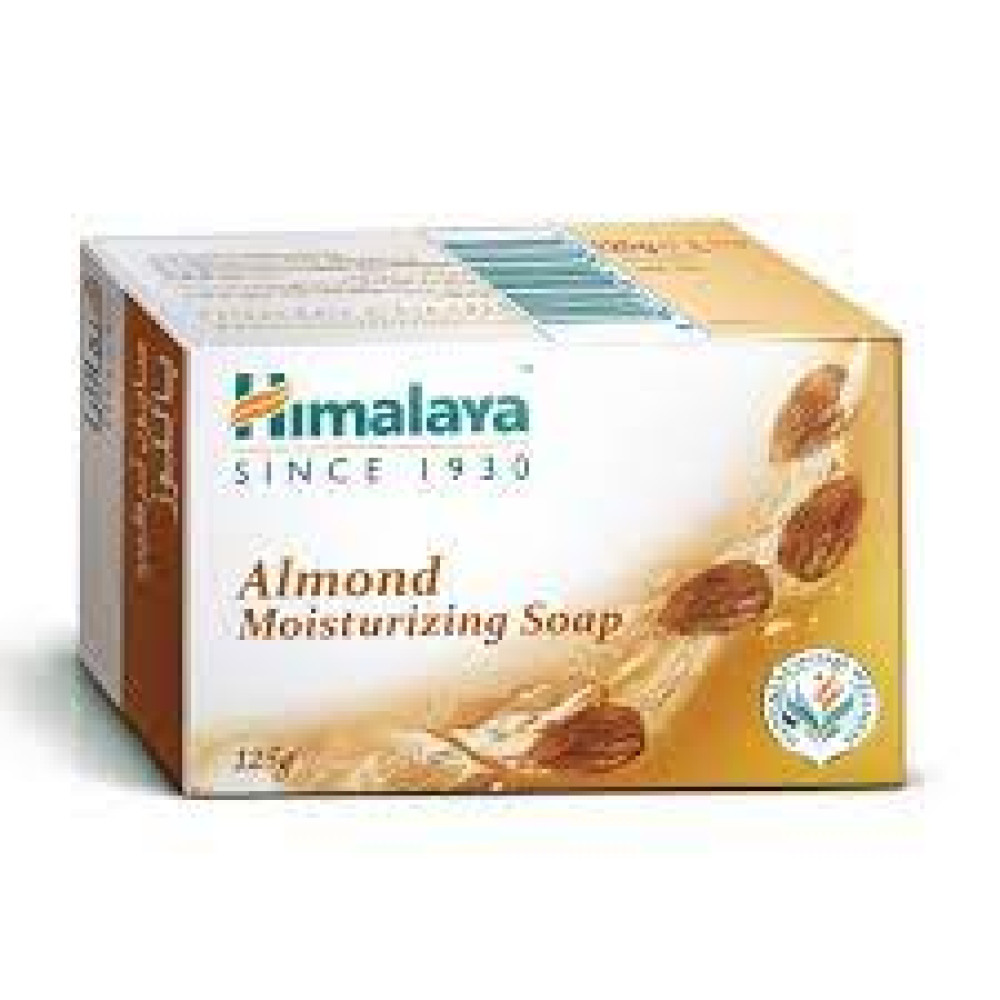 HIMALAYA MOISTURIZING ALMOND SOAP 125GM