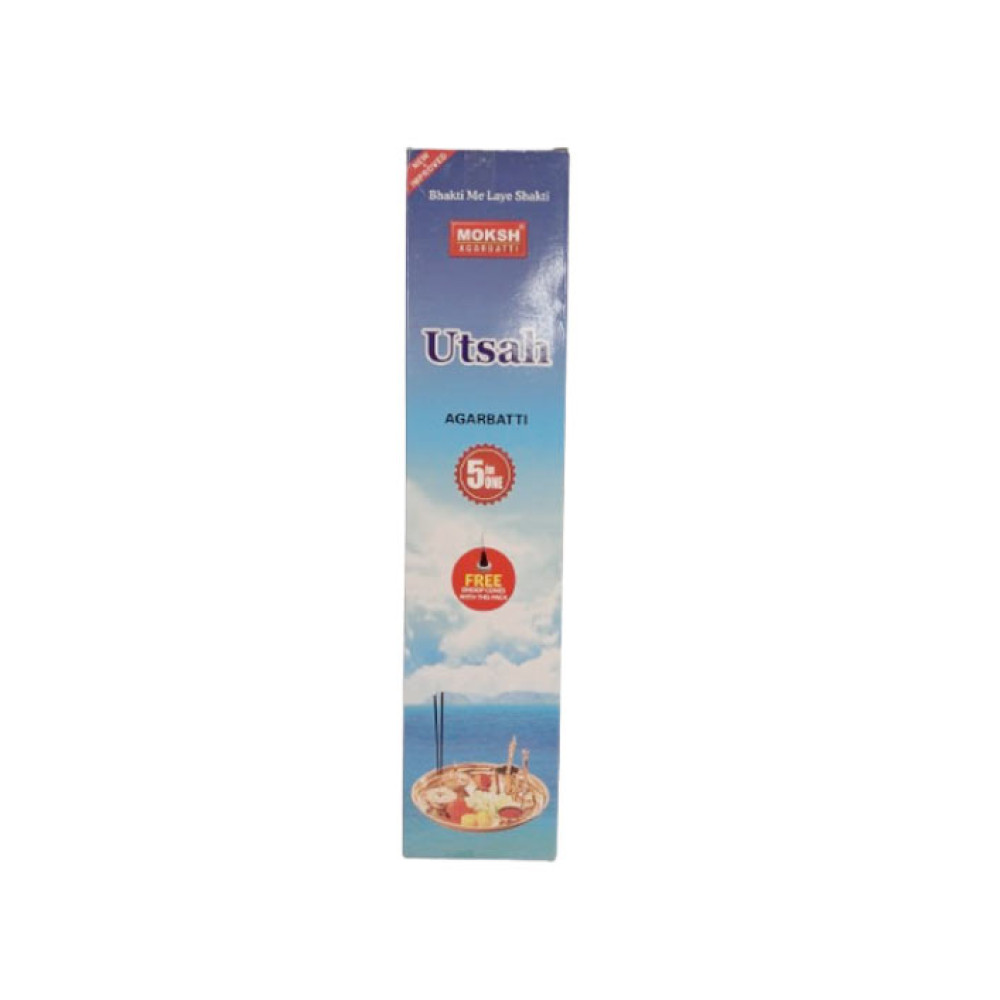 MOKSH AGARBATTI LUCKY UTSAH 5 IN 1 100 STICK
