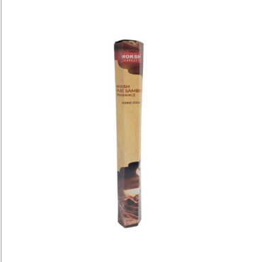MOKSH AGARBATTI HEXAGON PURE SAMBRANI 1 X 20PSC