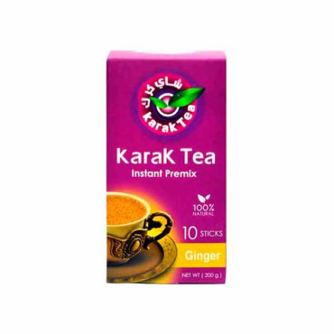 KARAK TEA INSTANT PREMIX GINGER 10 X 20GM 