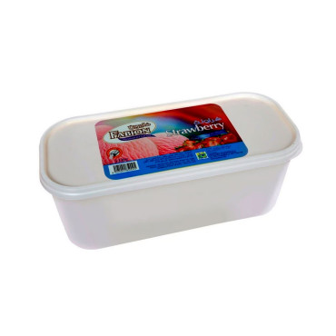 FABION STRAWBERRY ICE CREAM 5LTR